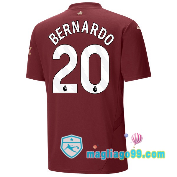 Magliago - Passione Maglie Thai Affidabili Basso Costo Online Shop | Maglia Manchester City (Bernardo Silva 20) Terza Marrone 2024/2025