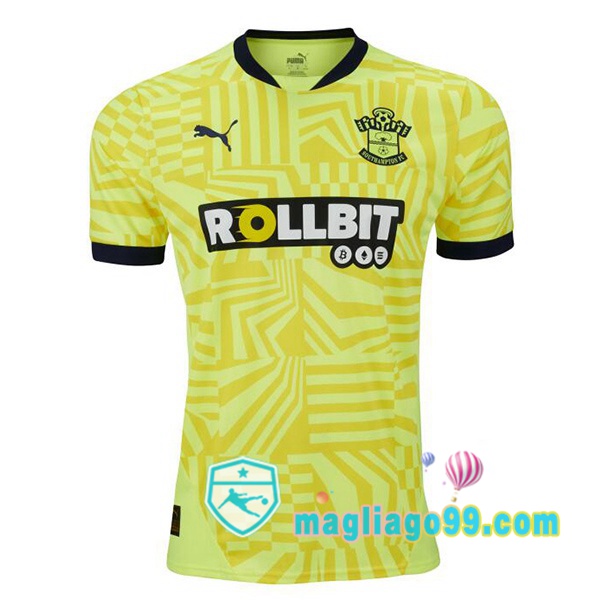 Magliago - Passione Maglie Thai Affidabili Basso Costo Online Shop | Maglia Southampton FC Seconda Giallo 2024/2025