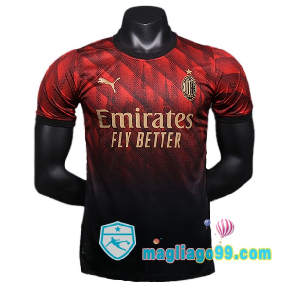 Magliago - Passione Maglie Thai Affidabili Basso Costo Online Shop | Maglia AC Milan Edizione Speciale Rosso Nero 2024/2025