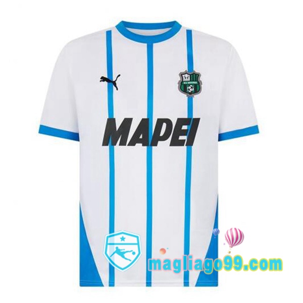 Magliago - Passione Maglie Thai Affidabili Basso Costo Online Shop | Maglia US Sassuolo Seconda Bianco 2024/2025