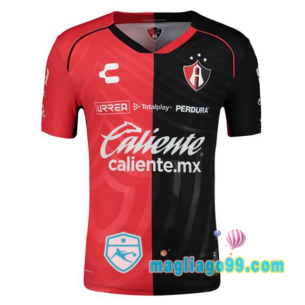 Magliago - Passione Maglie Thai Affidabili Basso Costo Online Shop | Maglia Atlas FC Prima Nero Rosso 2024/2025
