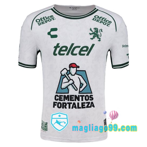Magliago - Passione Maglie Thai Affidabili Basso Costo Online Shop | Maglia Club Leon Seconda Bianco 2024/2025
