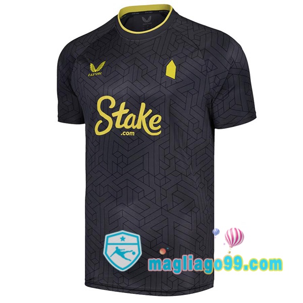 Magliago - Passione Maglie Thai Affidabili Basso Costo Online Shop | Maglia Everton Seconda Nero 2024/2025
