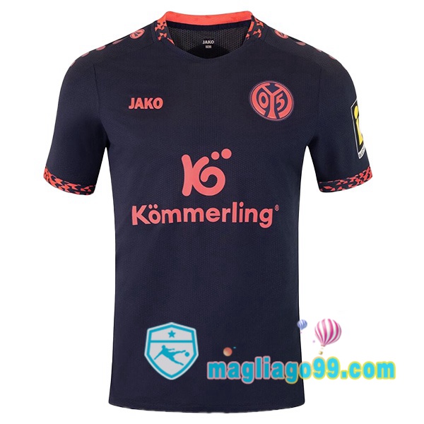 Magliago - Passione Maglie Thai Affidabili Basso Costo Online Shop | Maglia FSV Mainz 05 Seconda Nero 2024/2025