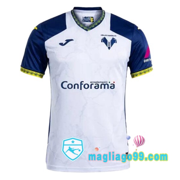 Magliago - Passione Maglie Thai Affidabili Basso Costo Online Shop | Maglia Hellas Verona Seconda Bianco 2024/2025