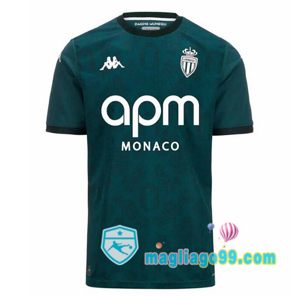 Magliago - Passione Maglie Thai Affidabili Basso Costo Online Shop | Maglia AS Monaco Seconda Verde 2024/2025