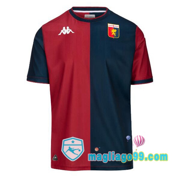 Magliago - Passione Maglie Thai Affidabili Basso Costo Online Shop | Maglia Genoa CFC Prima Rosso Blu 2024/2025
