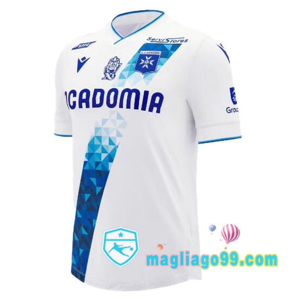 Magliago - Passione Maglie Thai Affidabili Basso Costo Online Shop | Maglia AJ Auxerre Prima Bianco 2024/2025
