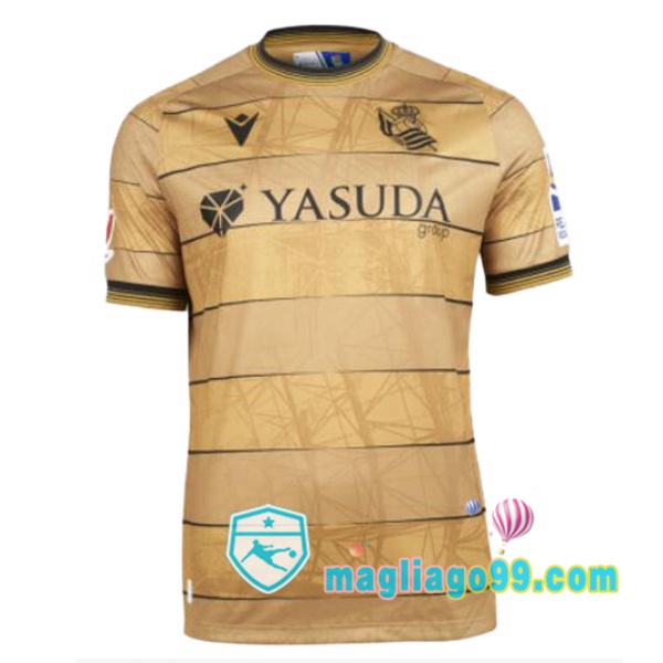 Magliago - Passione Maglie Thai Affidabili Basso Costo Online Shop | Maglia Real Sociedad Seconda Giallo 2024/2025