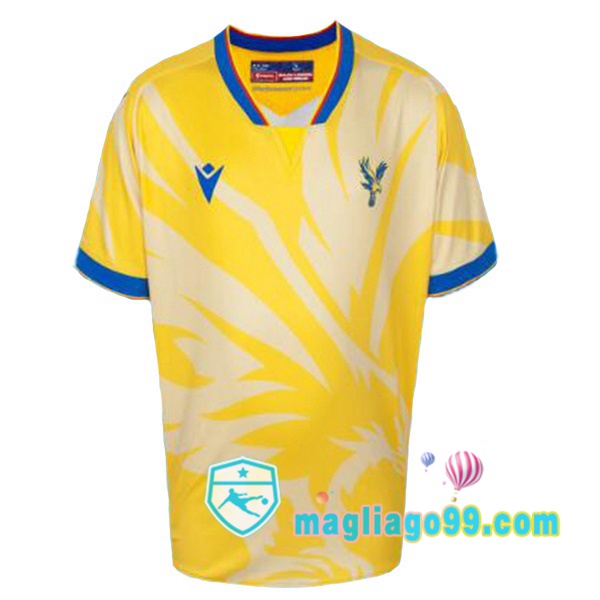 Magliago - Passione Maglie Thai Affidabili Basso Costo Online Shop | Maglia Crystal Palace Seconda Giallo 2024/2025