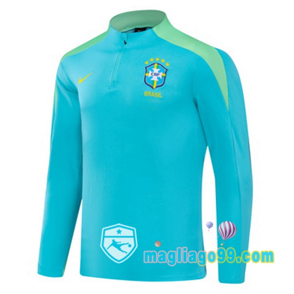 Magliago - Passione Maglie Thai Affidabili Basso Costo Online Shop | Felpa Calcio Brasile Verde 2024/2025