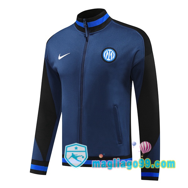 Magliago - Passione Maglie Thai Affidabili Basso Costo Online Shop | Giacca Calcio Inter Milan Blu Royal 2024/2025