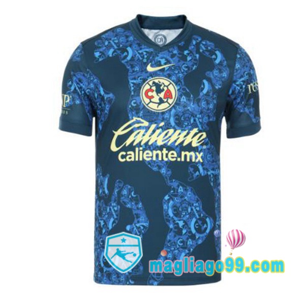 Magliago - Passione Maglie Thai Affidabili Basso Costo Online Shop | Maglia Club America Seconda Blu 2024/2025