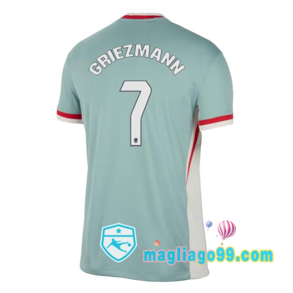 Magliago - Passione Maglie Thai Affidabili Basso Costo Online Shop | Maglia Atletico Madrid (GRIEZMANN 7) Seconda Verde 2024/2025