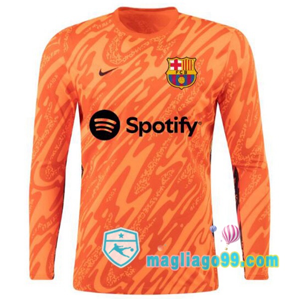 Magliago - Passione Maglie Thai Affidabili Basso Costo Online Shop | Maglia FC Barcellona Portiere Maniche Lunghe Spotify Rosa 2024/2025