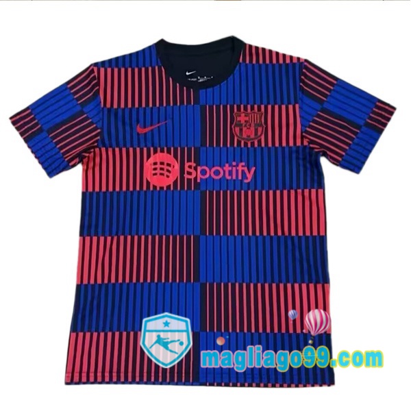 Magliago - Passione Maglie Thai Affidabili Basso Costo Online Shop | Maglia FC Barcellona Edizione Speciale Blu Royal Rosso 2024/2025