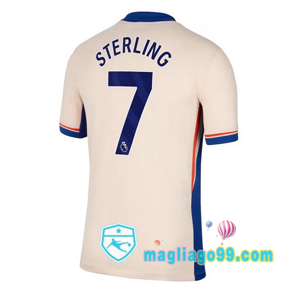Magliago - Passione Maglie Thai Affidabili Basso Costo Online Shop | Maglia FC Chelsea (Sterling 7) Seconda Giallo 2024/2025