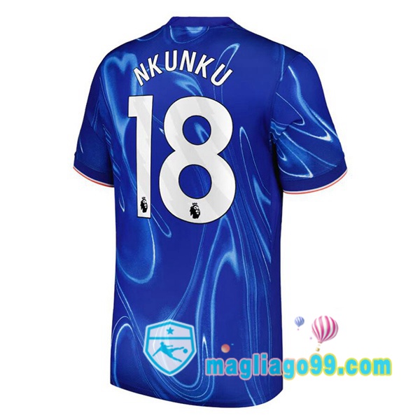 Magliago - Passione Maglie Thai Affidabili Basso Costo Online Shop | Maglia FC Chelsea (Nkunku 18) Prima Blu 2024/2025