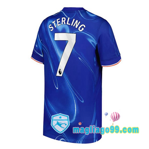 Magliago - Passione Maglie Thai Affidabili Basso Costo Online Shop | Maglia FC Chelsea (Sterling 7) Prima Blu 2024/2025