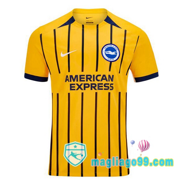 Magliago - Passione Maglie Thai Affidabili Basso Costo Online Shop | Maglia FC Brighton Seconda Giallo 2024/2025