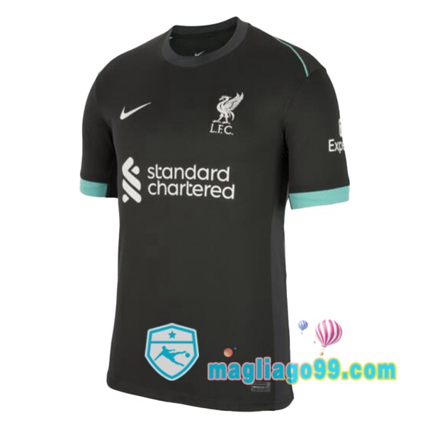 Magliago - Passione Maglie Thai Affidabili Basso Costo Online Shop | Maglia FC Liverpool Seconda Nero 2024/2025