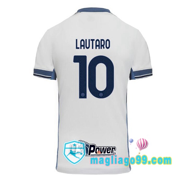 Magliago - Passione Maglie Thai Affidabili Basso Costo Online Shop | Maglia Inter Milan (LAUTARO 10) Seconda Bianco 2024/2025