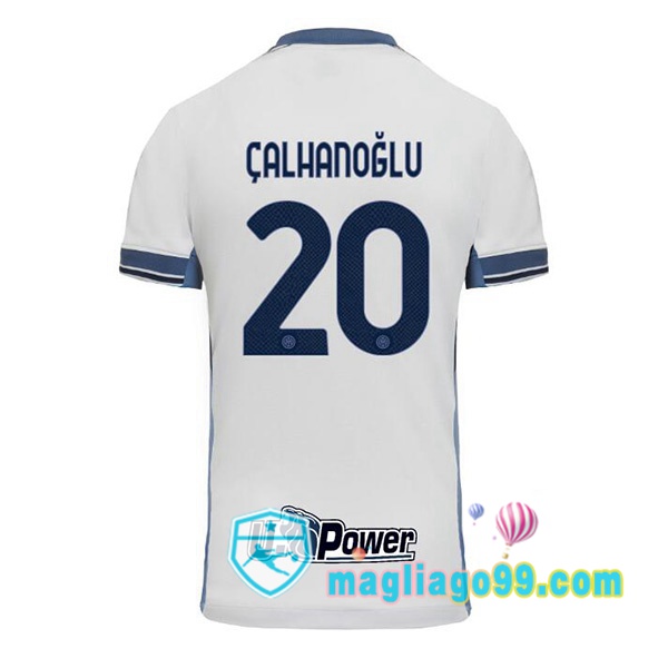 Magliago - Passione Maglie Thai Affidabili Basso Costo Online Shop | Maglia Inter Milan (ÇALHANOĞLU 20) Seconda Bianco 2024/2025