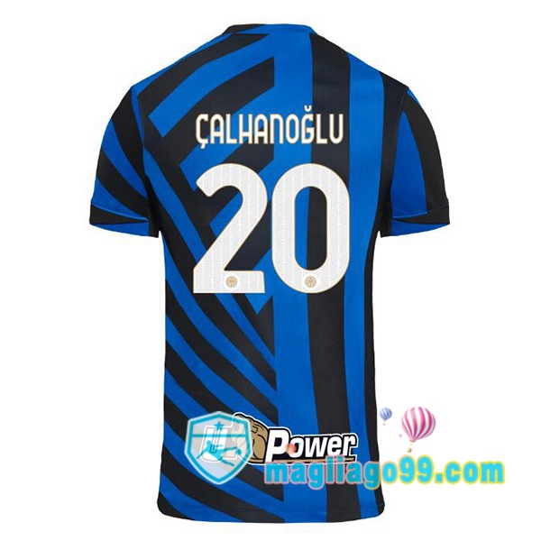 Magliago - Passione Maglie Thai Affidabili Basso Costo Online Shop | Maglia Inter Milan (ÇALHANOĞLU 20) Prima Blu 2024/2025