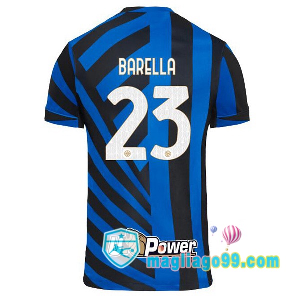 Magliago - Passione Maglie Thai Affidabili Basso Costo Online Shop | Maglia Inter Milan (BARELLA 23) Prima Blu 2024/2025