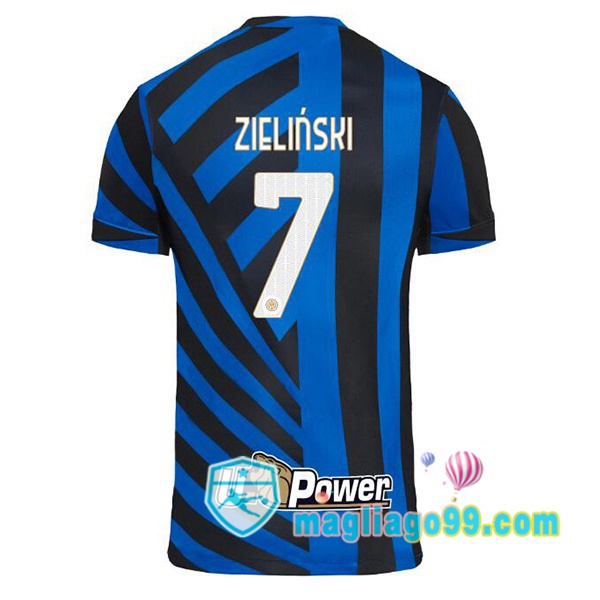 Magliago - Passione Maglie Thai Affidabili Basso Costo Online Shop | Maglia Inter Milan (ZIELIŃSKI 7) Prima Blu 2024/2025