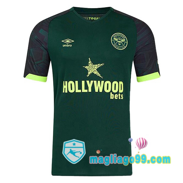 Magliago - Passione Maglie Thai Affidabili Basso Costo Online Shop | Maglia Brentford FC Terza Verde 2024/2025