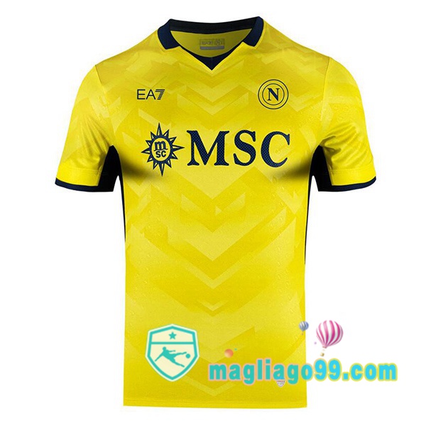 Magliago - Passione Maglie Thai Affidabili Basso Costo Online Shop | Maglia SSC Napoli Portiere Giallo 2024/2025