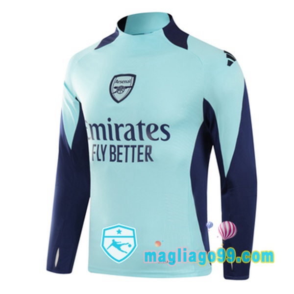 Magliago - Passione Maglie Thai Affidabili Basso Costo Online Shop | Felpa Calcio Arsenal Blu 2024/2025