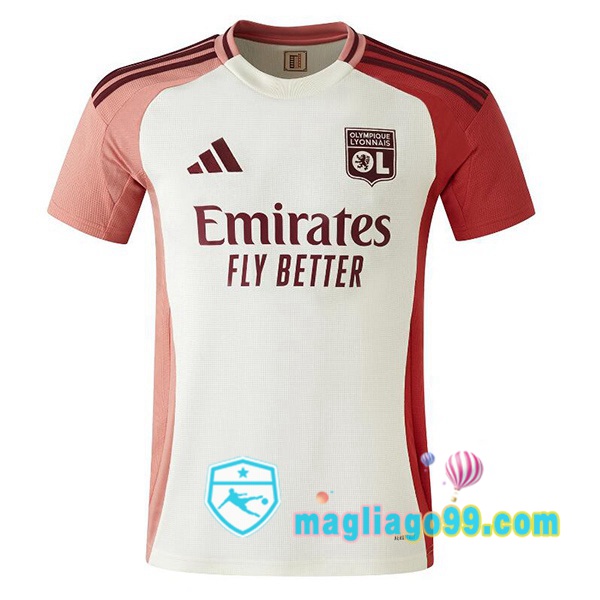 Magliago - Passione Maglie Thai Affidabili Basso Costo Online Shop | Maglia Lyon OL Terza Giallo Rosso 2024/2025