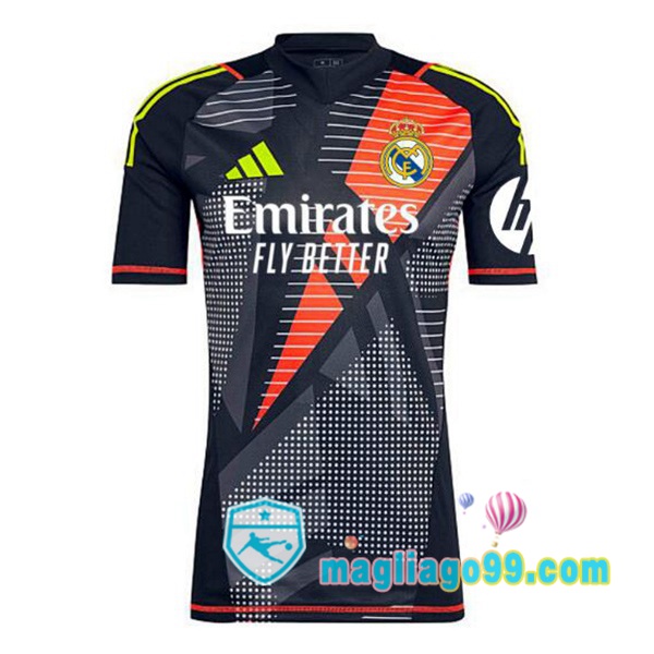 Magliago - Passione Maglie Thai Affidabili Basso Costo Online Shop | Maglia Real Madrid Portiere Nero 2024/2025