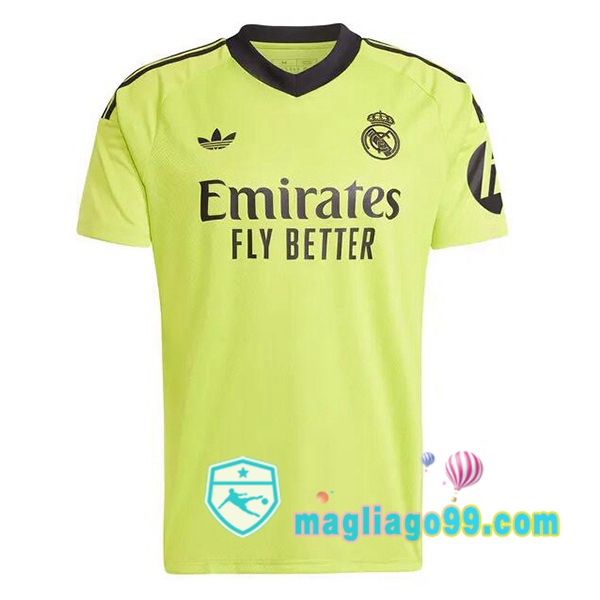 Magliago - Passione Maglie Thai Affidabili Basso Costo Online Shop | Maglia Real Madrid Portiere Giallo 2024/2025