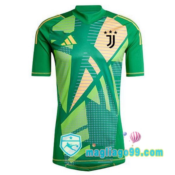 Magliago - Passione Maglie Thai Affidabili Basso Costo Online Shop | Maglia Juventus Portiere Verde 2024/2025