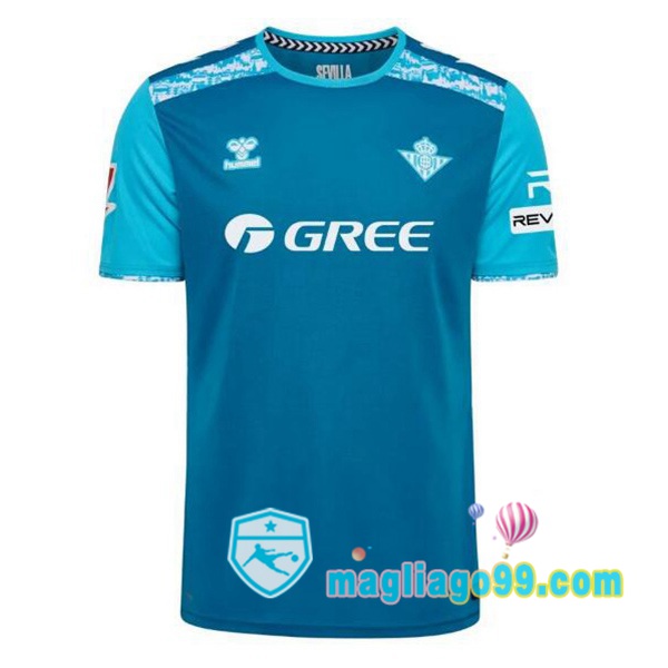 Magliago - Passione Maglie Thai Affidabili Basso Costo Online Shop | Maglia Real Betis Terza Blu 2024/2025