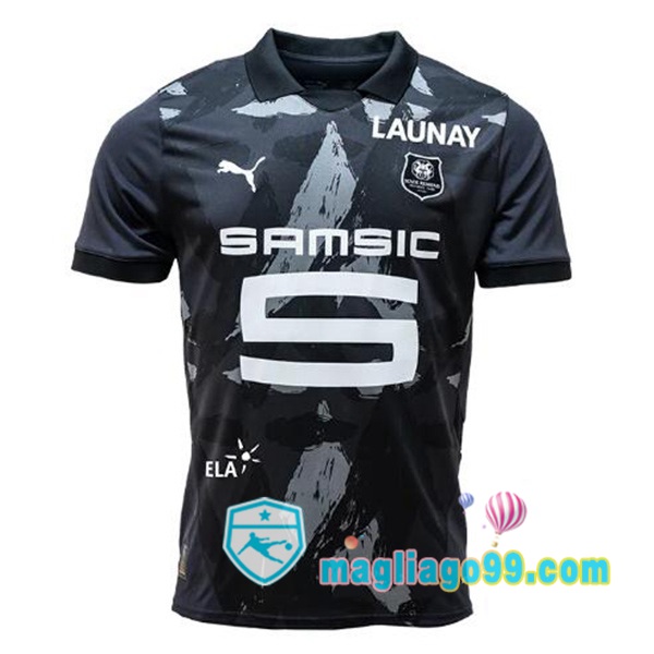 Magliago - Passione Maglie Thai Affidabili Basso Costo Online Shop | Maglia Stade Rennais Terza Nero 2024/2025
