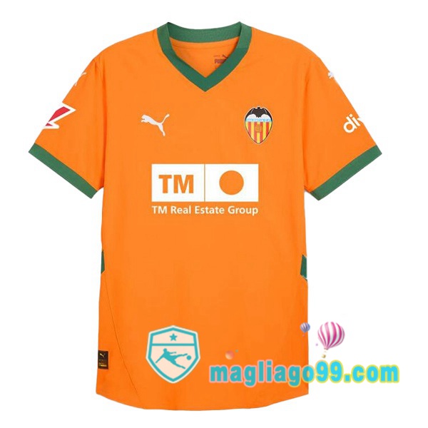 Magliago - Passione Maglie Thai Affidabili Basso Costo Online Shop | Maglia Valencia CF Terza Arancione 2024/2025
