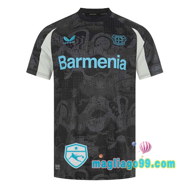 Magliago - Passione Maglie Thai Affidabili Basso Costo Online Shop | Maglia Bayer 04 Leverkusen Terza Nero 2024/2025