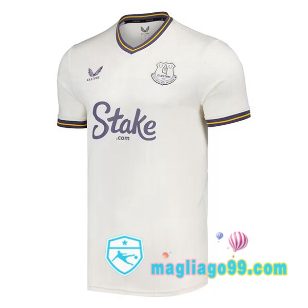 Magliago - Passione Maglie Thai Affidabili Basso Costo Online Shop | Maglia Everton Terza Bianco 2024/2025