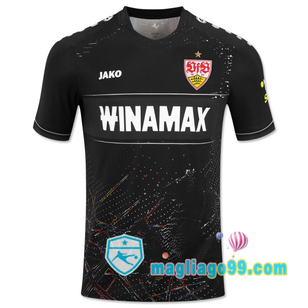 Magliago - Passione Maglie Thai Affidabili Basso Costo Online Shop | Maglia VfB Stuttgart Terza Nero 2024/2025