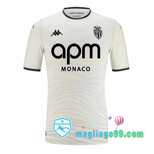 Magliago - Passione Maglie Thai Affidabili Basso Costo Online Shop | Maglia AS Monaco Terza Bianco 2024/2025
