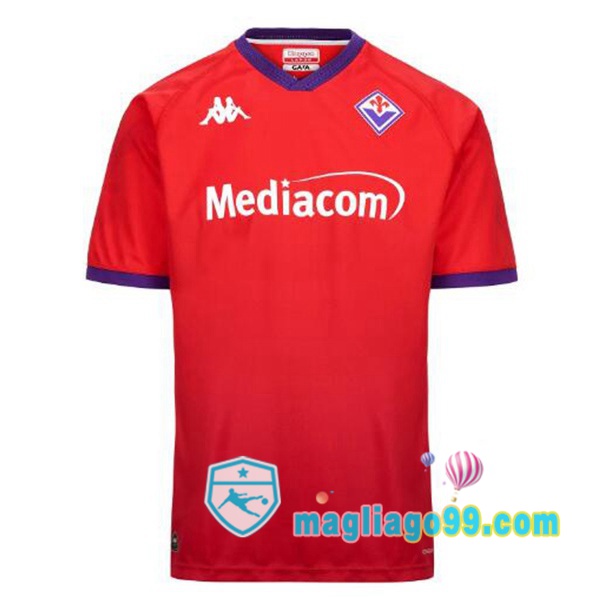 Magliago - Passione Maglie Thai Affidabili Basso Costo Online Shop | Maglia ACF Fiorentina Terza Rosso 2024/2025