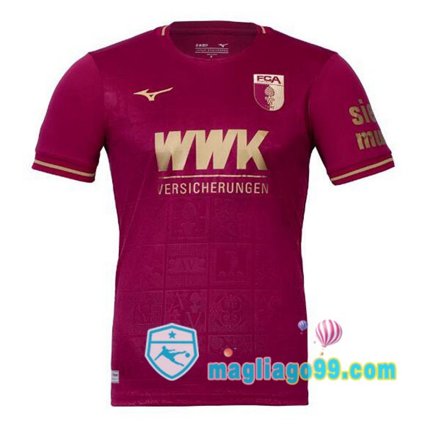 Magliago - Passione Maglie Thai Affidabili Basso Costo Online Shop | Maglia FC Augsburg Terza Rosso 2024/2025