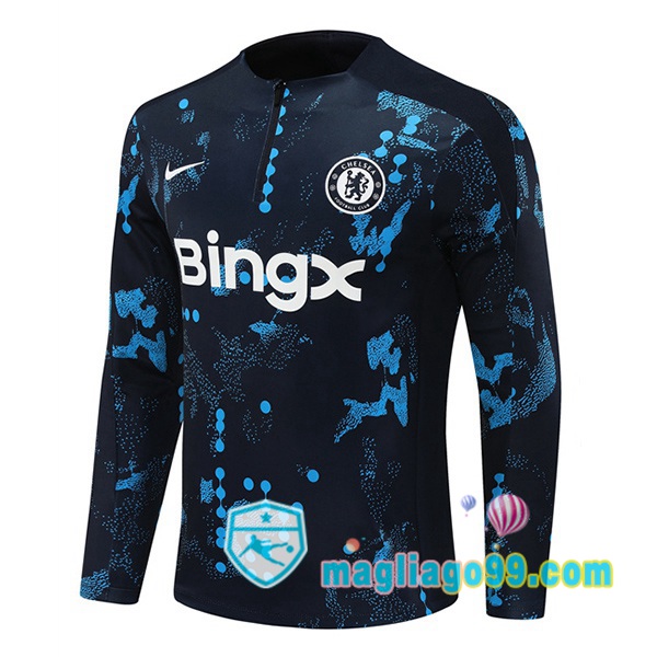 Magliago - Passione Maglie Thai Affidabili Basso Costo Online Shop | Felpa Calcio FC Chelsea Blu Royal 2024/2025