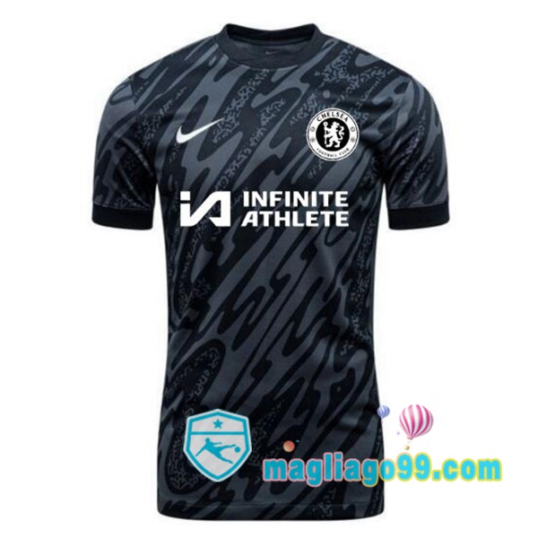Magliago - Passione Maglie Thai Affidabili Basso Costo Online Shop | Maglia FC Chelsea Portiere Nero 2024/2025