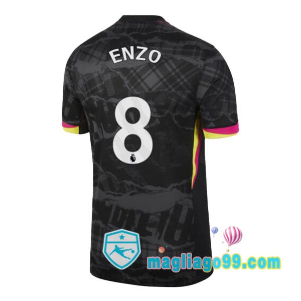 Magliago - Passione Maglie Thai Affidabili Basso Costo Online Shop | Maglia FC Chelsea (Enzo 8) Terza Nero 2024/2025