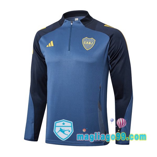 Magliago - Passione Maglie Thai Affidabili Basso Costo Online Shop | Felpa Calcio Boca Juniors Blu Royal 2025/2026